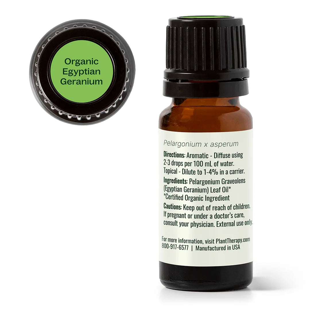 Organic Egyptian Geranium Essential Oil
