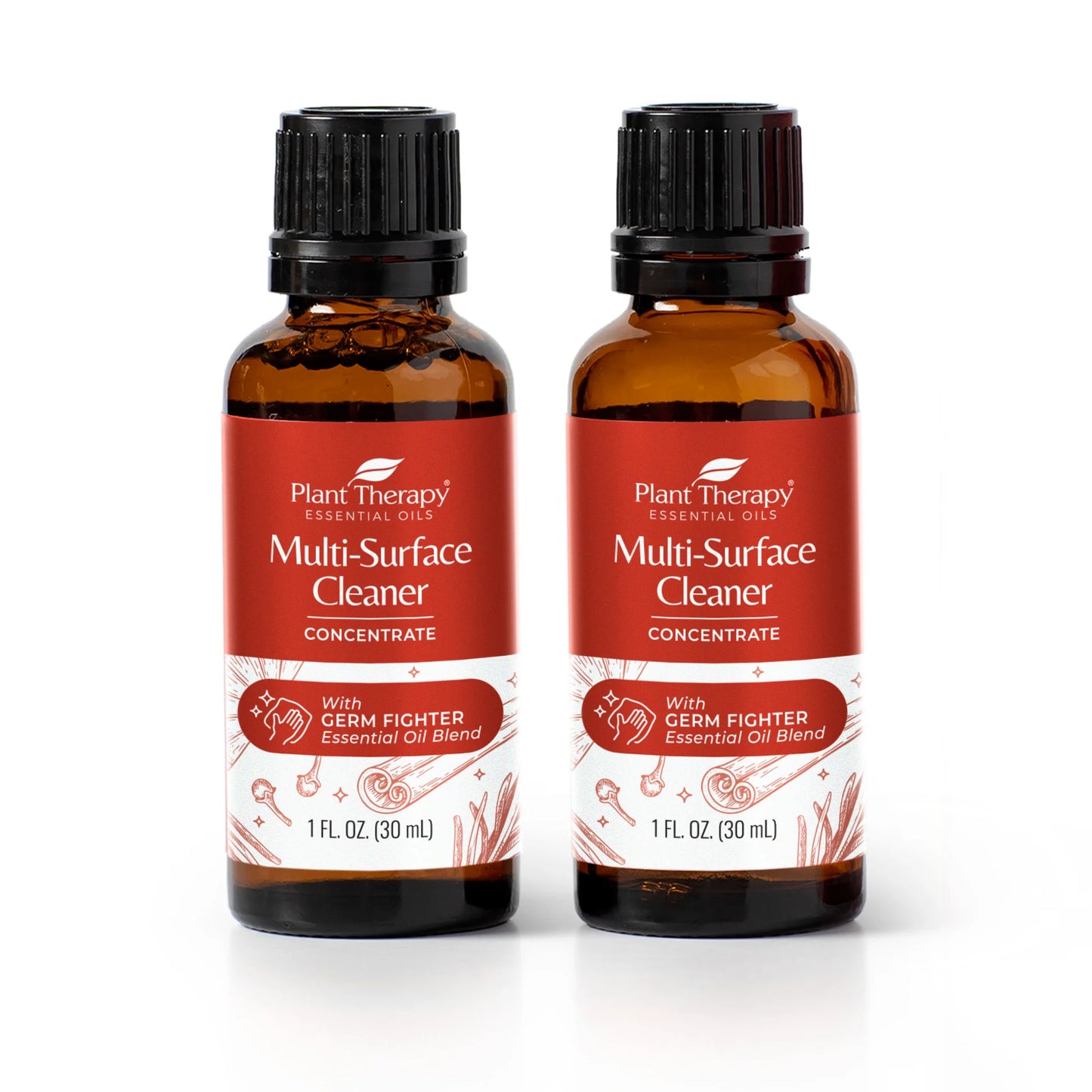 Germ Fighter Multi-Surface Cleaner Concentrate 1 oz 2 pack