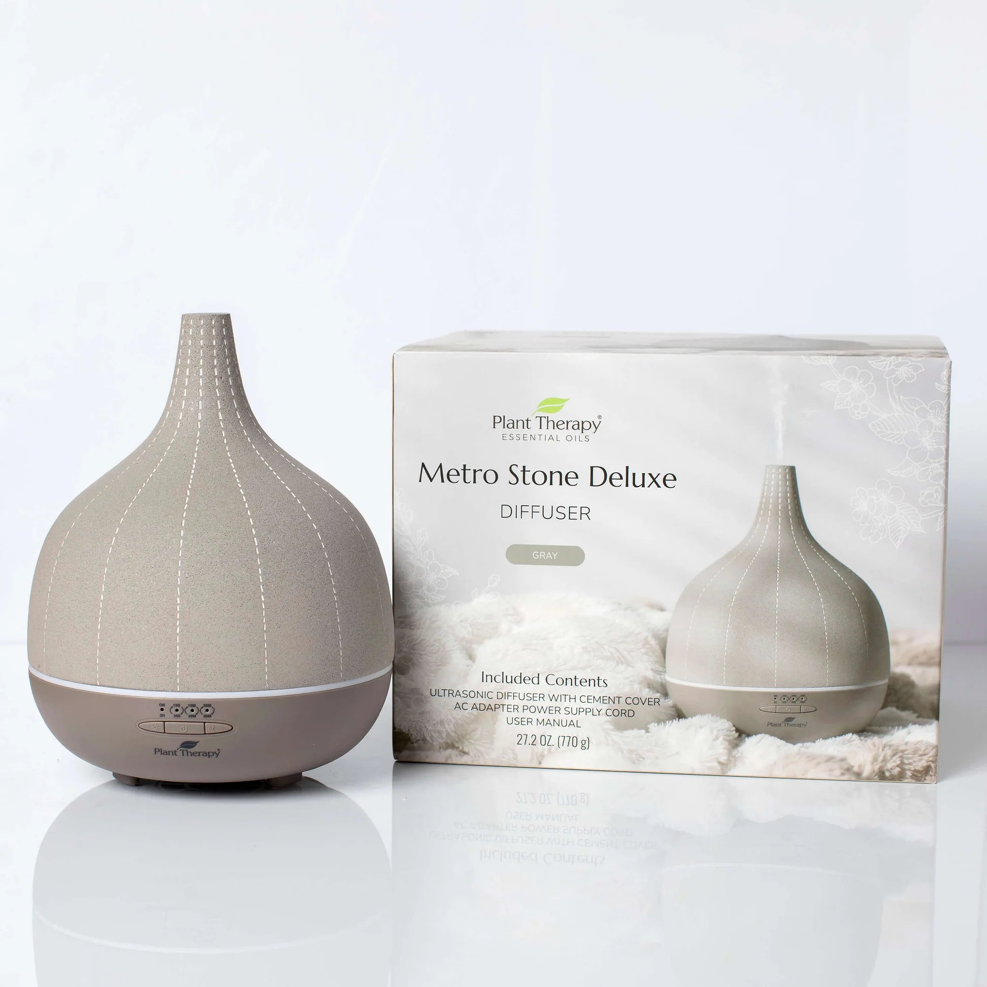 Gray Metro Stone Deluxe Diffuser - 3rd Day Creation