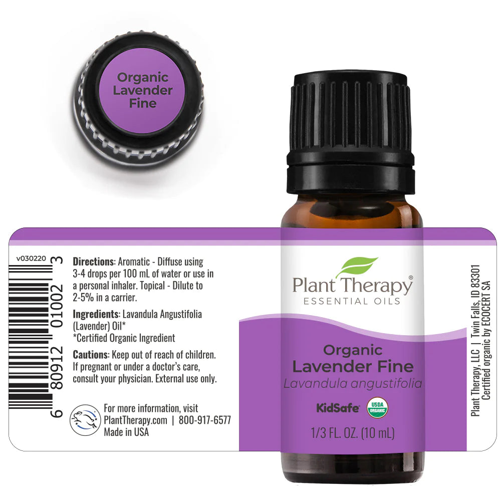 Organic Lavender Fine Essential Oil