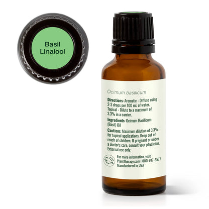 Basil Linalool Essential Oil - 3rd Day Creation