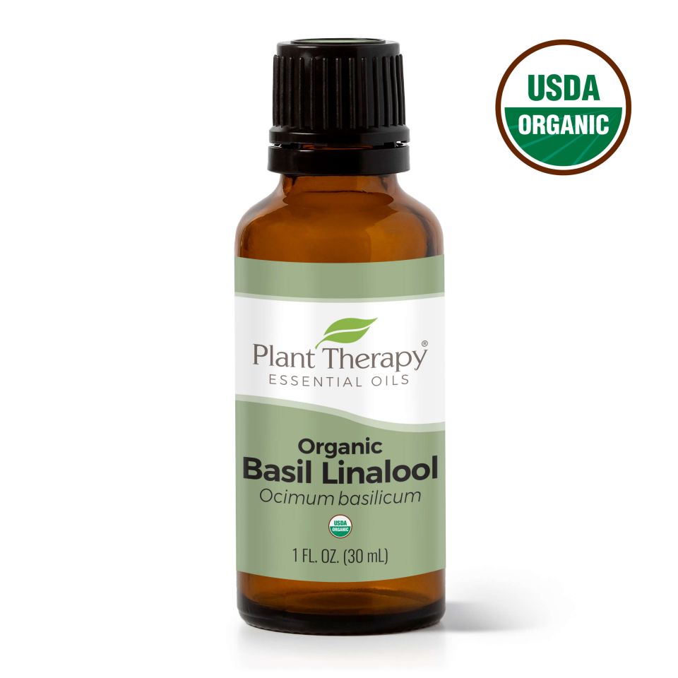 Organic Basil Linalool Essential Oil