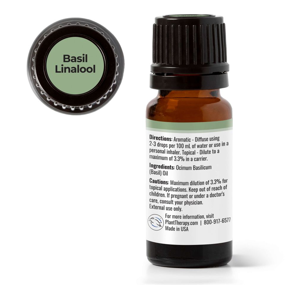 Basil Linalool Essential Oil - 3rd Day Creation