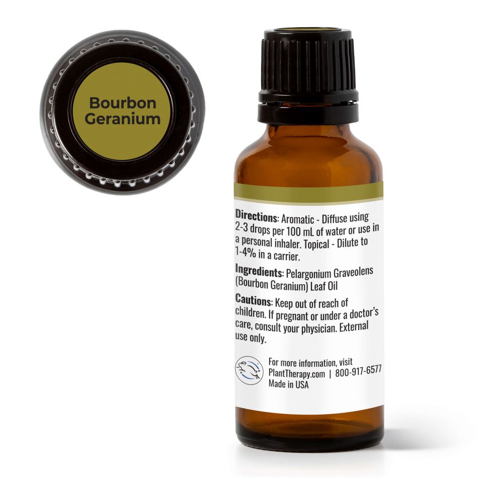 Geranium Bourbon Essential Oil - 3rd Day Creation