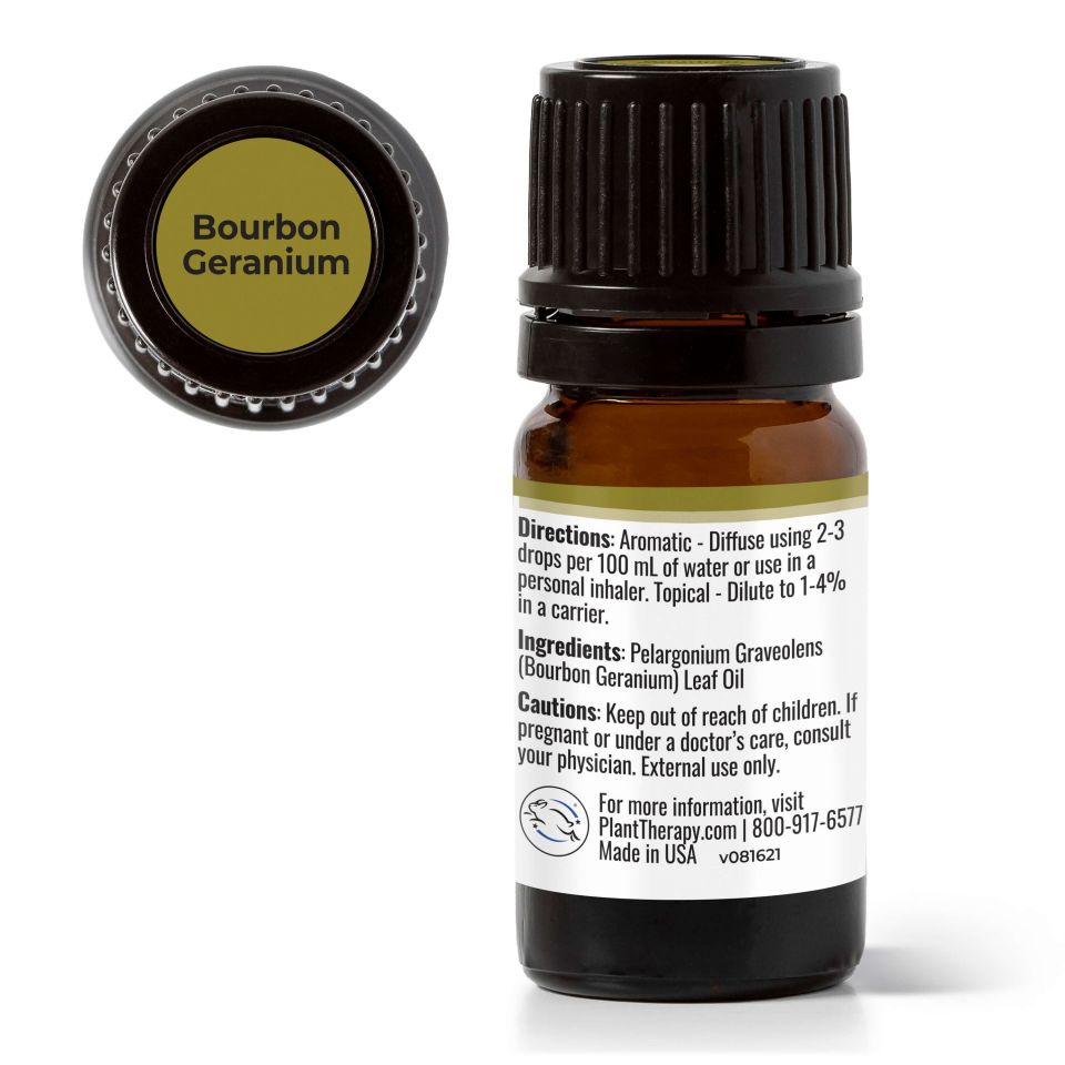 Geranium Bourbon Essential Oil - 3rd Day Creation