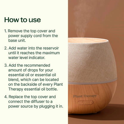 Drift Linen Diffuser - 3rd Day Creation