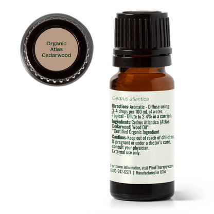 Organic Atlas Cedarwood Essential Oil