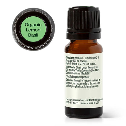 Organic Lemon Basil Essential Oil