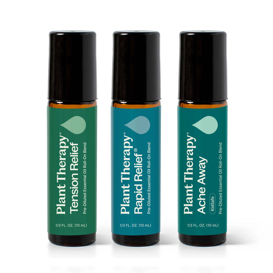Pain Support Essential Oil Roll On Set