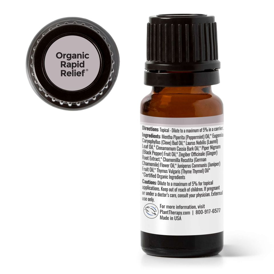 Organic Rapid Relief Essential Oil - 3rd Day Creation