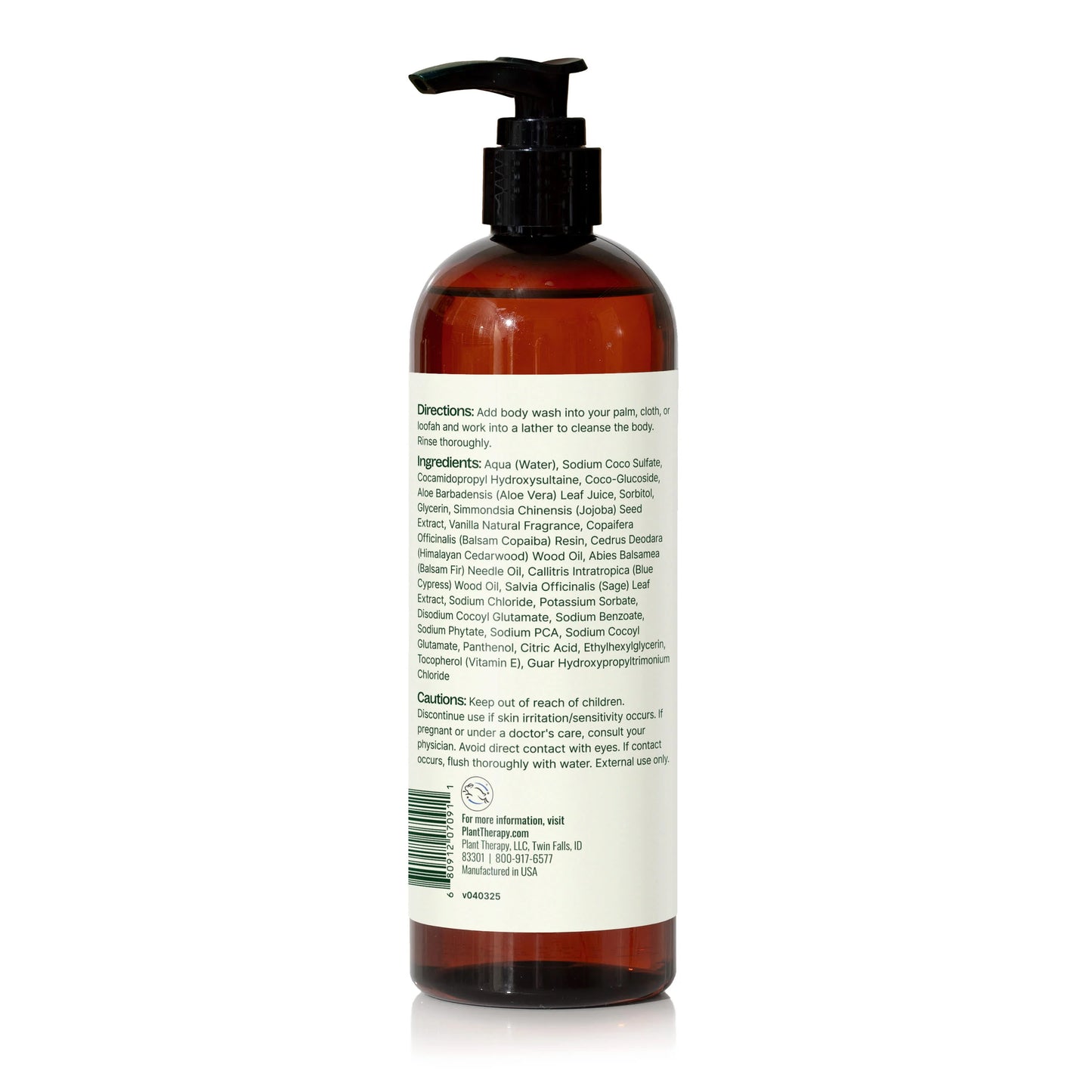 Vanilla Woods Body Wash - 3rd Day Creation