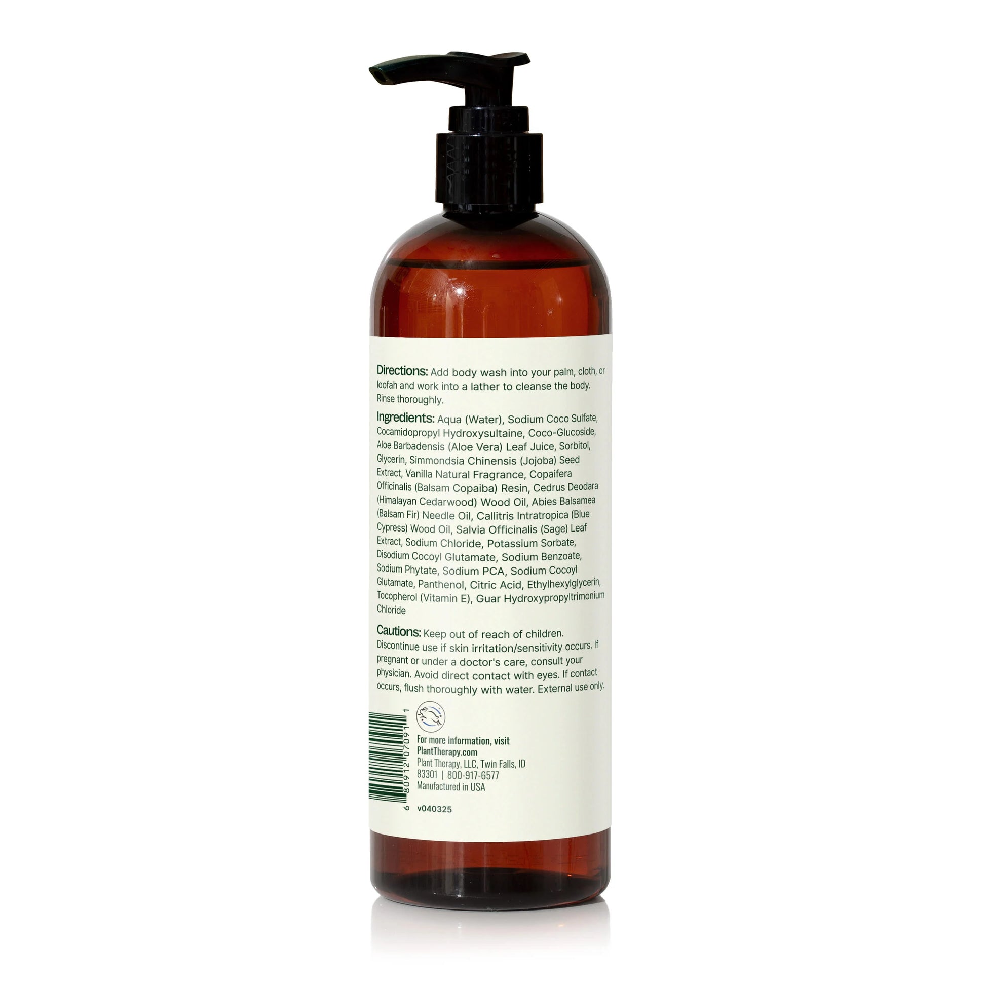 Vanilla Woods Body Wash - 3rd Day Creation