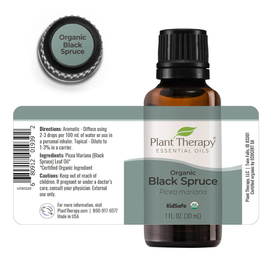 Organic Black Spruce Essential Oil