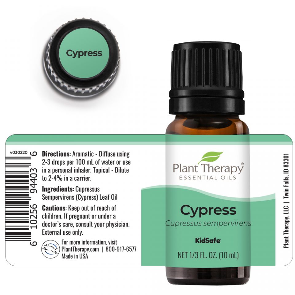 Cypress Essential Oil - 3rd Day Creation