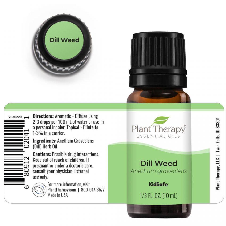 Dill Weed Essential Oil - 3rd Day Creation