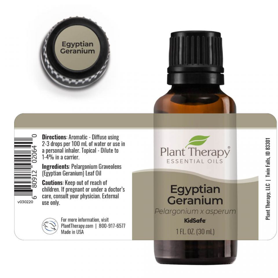 Geranium Egyptian Essential Oil - 3rd Day Creation