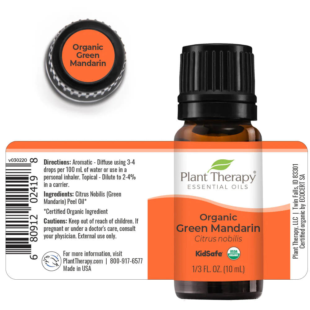 Organic Green Mandarin Essential Oil