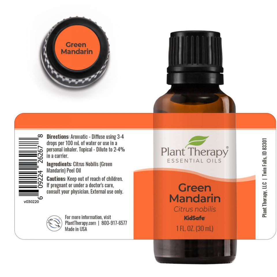 Green Mandarin Essential Oil - 3rd Day Creation