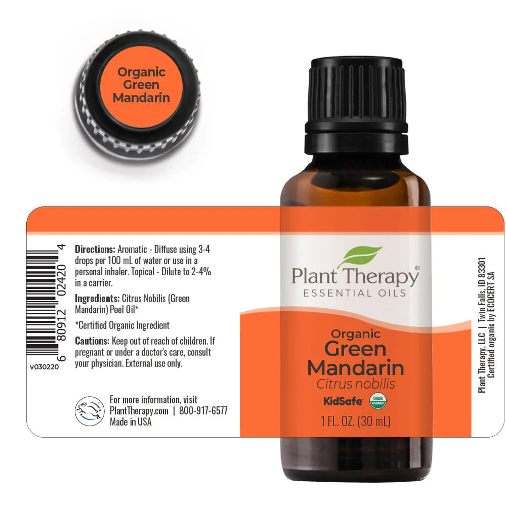 Organic Green Mandarin Essential Oil