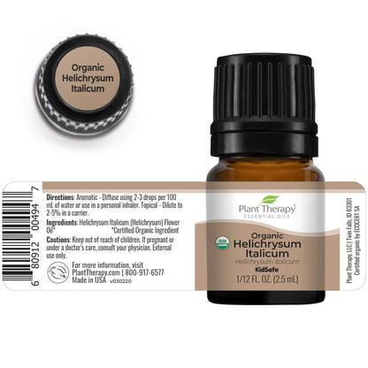 Organic Helichrysum Italicum Essential Oil