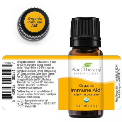 Organic Immune Aid Essential Oil - 3rd Day Creation