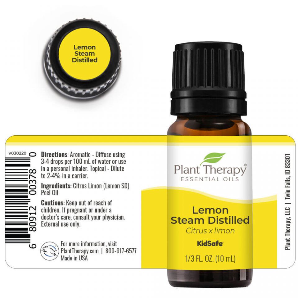 Lemon Steam Essential Oil - 3rd Day Creation