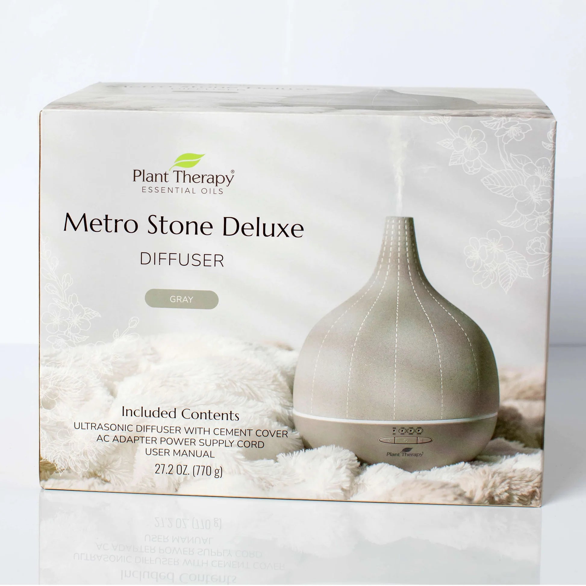 Gray Metro Stone Deluxe Diffuser - 3rd Day Creation