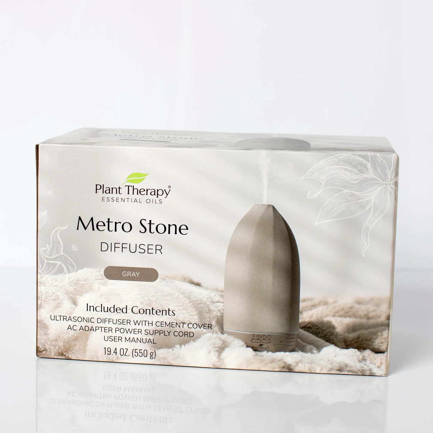 Gray Metro Stone Diffuser - 3rd Day Creation