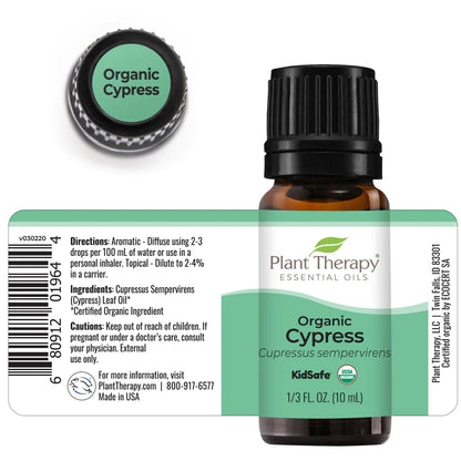 Organic Cypress Essential Oil