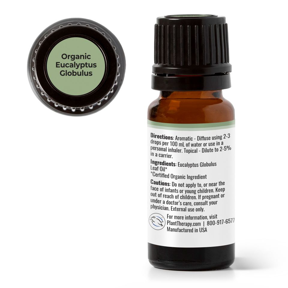 Organic Eucalyptus Globulus Essential Oil - 3rd Day Creation