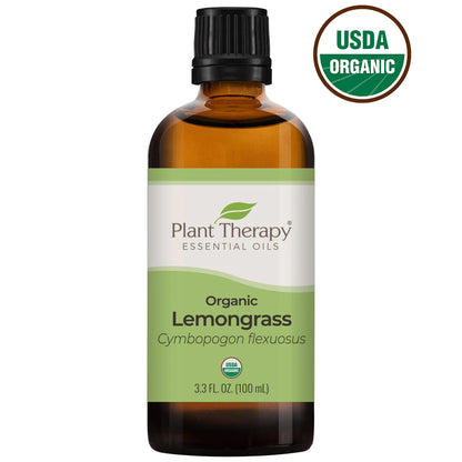 Organic Lemongrass Essential Oil