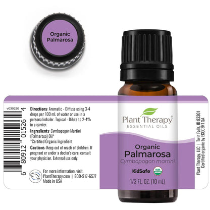 Organic Palmarosa Essential Oil