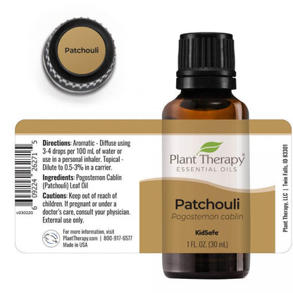 Patchouli Essential Oil - 3rd Day Creation