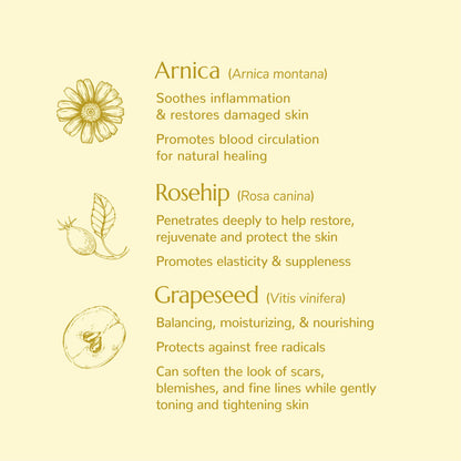 Restorative Facial Oil with Rosehip & Arnica