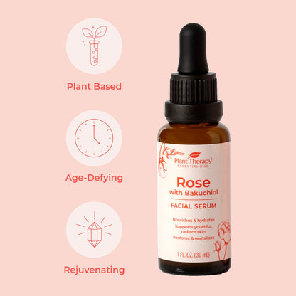 Rose with Bakuchiol Facial Serum 1 oz - 3rd Day Creation