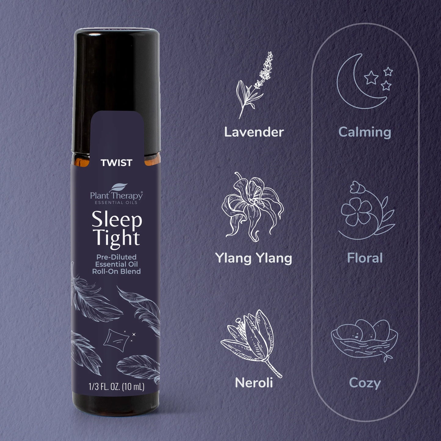 Sleep Easy Essential Oil Blend Roll On Set