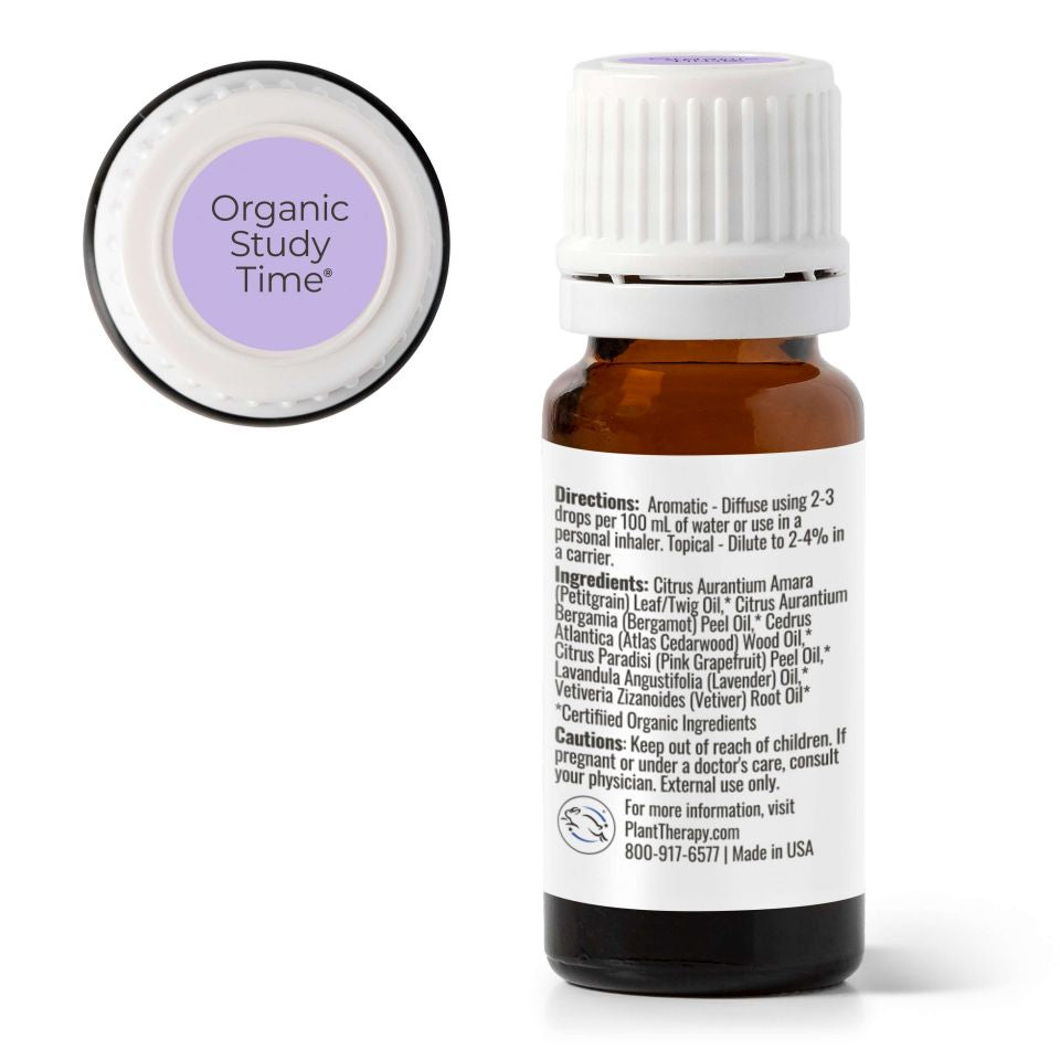 Organic Study Time Essential Oil - 3rd Day Creation