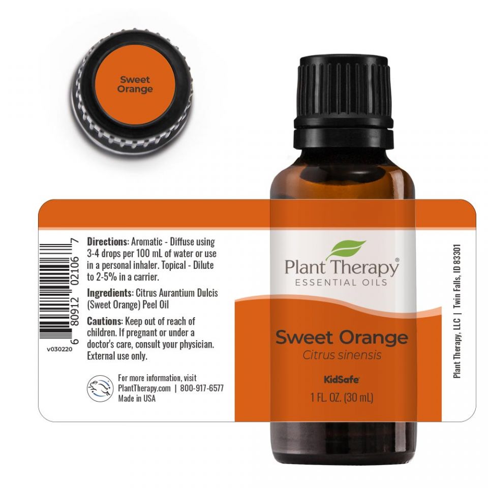 Orange Sweet Essential Oil - 3rd Day Creation