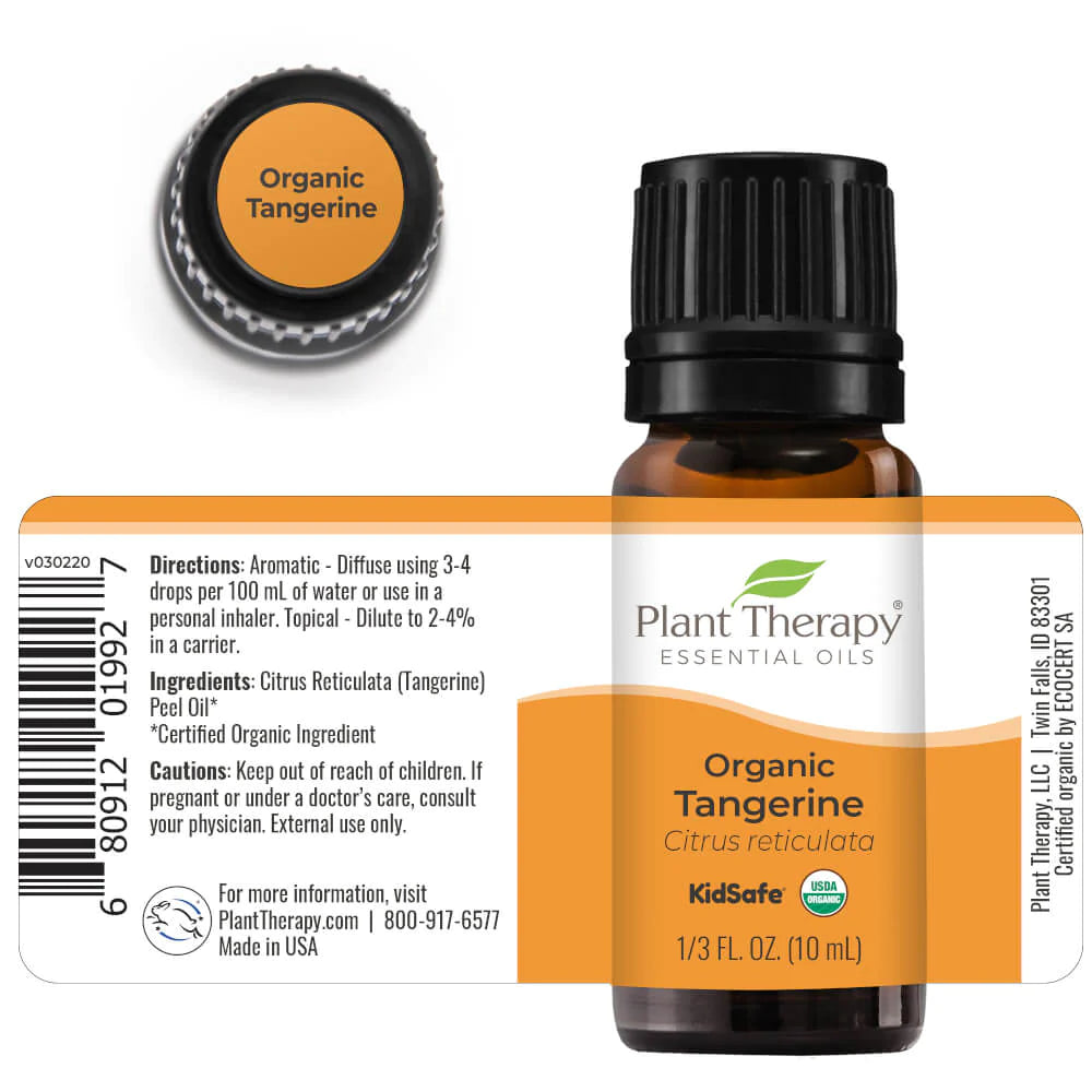 Organic Tangerine Essential Oil