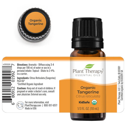 Organic Tangerine Essential Oil