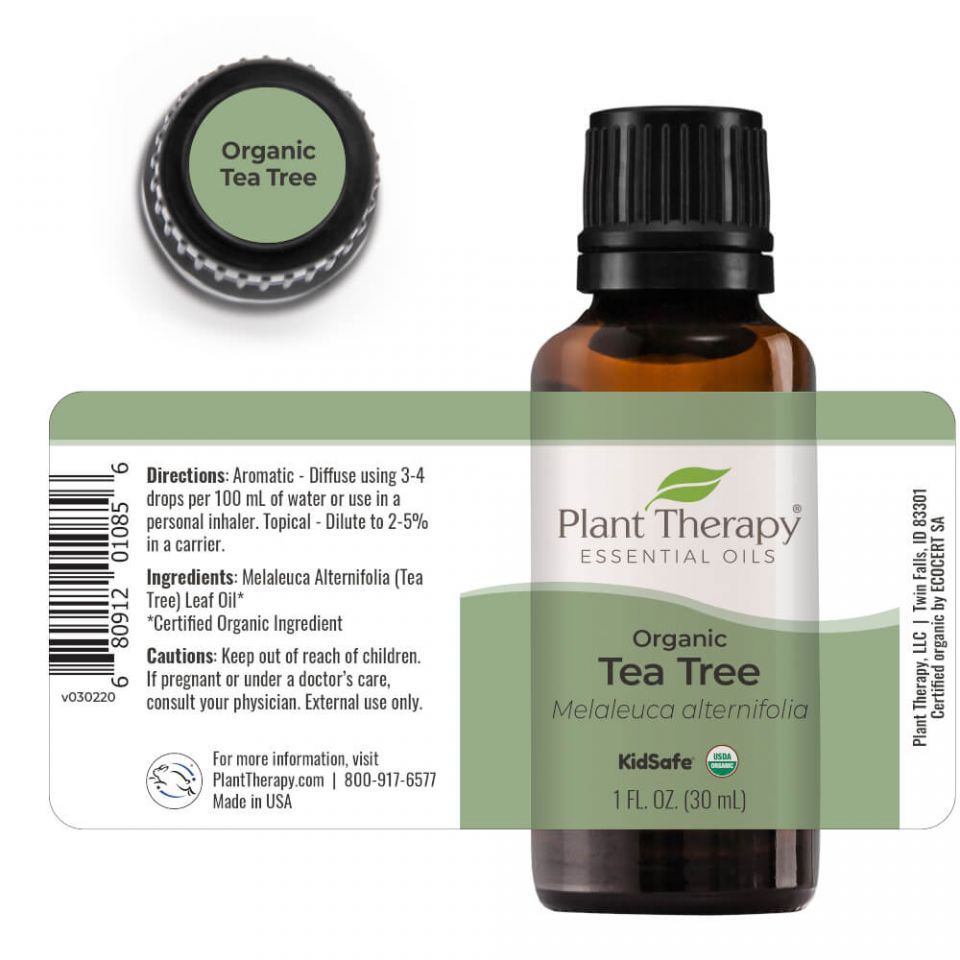 Organic Tea Tree Essential Oil - 3rd Day Creation