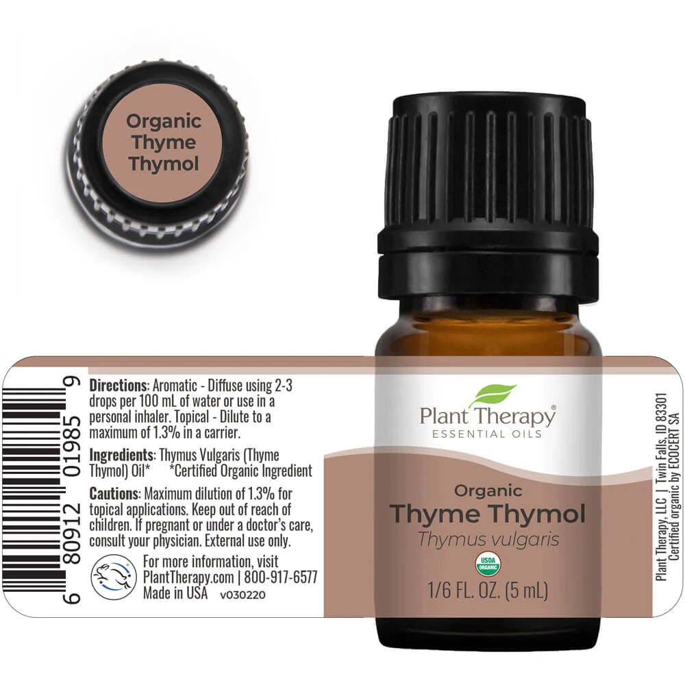 Organic Thyme Thymol Essential Oil