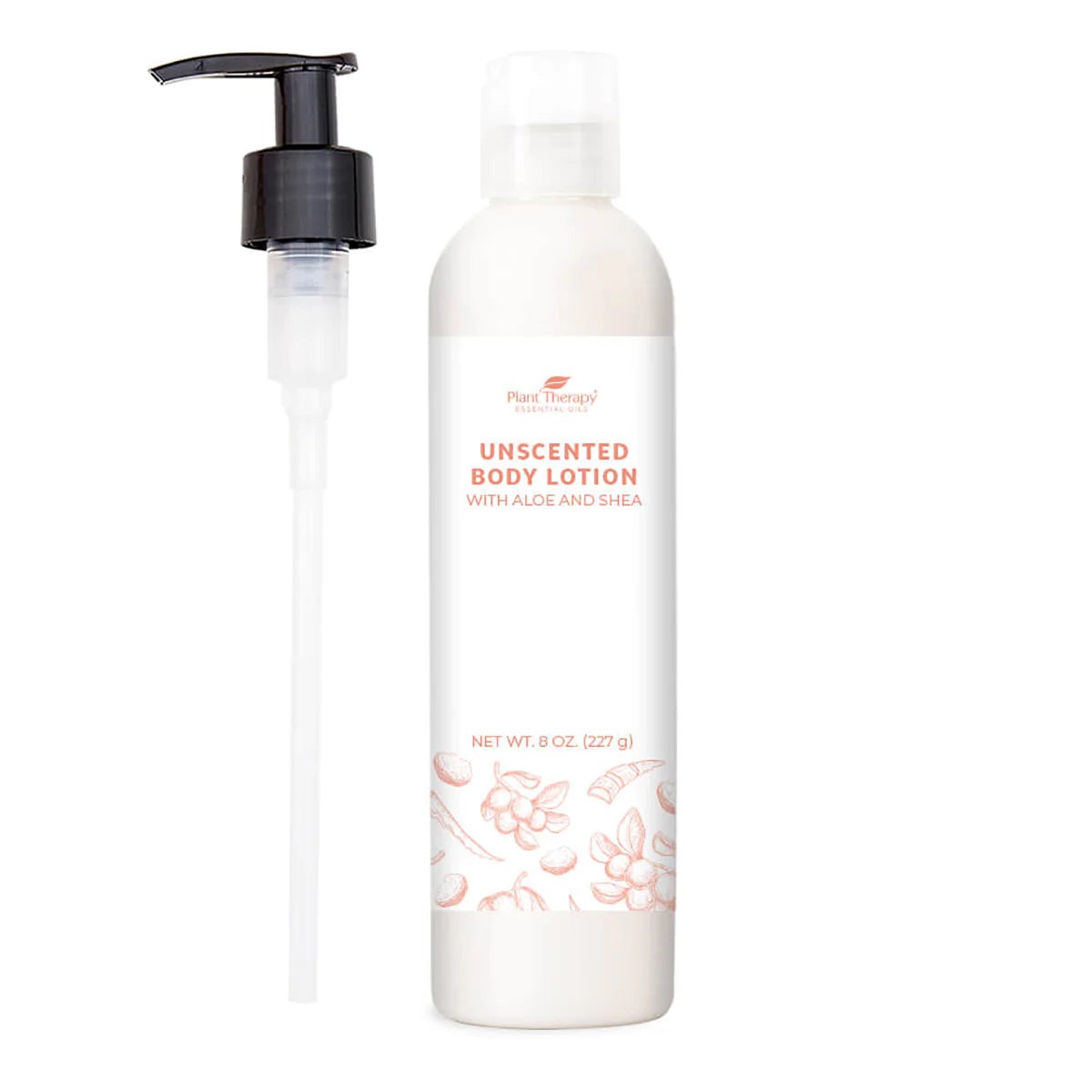 Unscented Body Lotion with Aloe and Shea