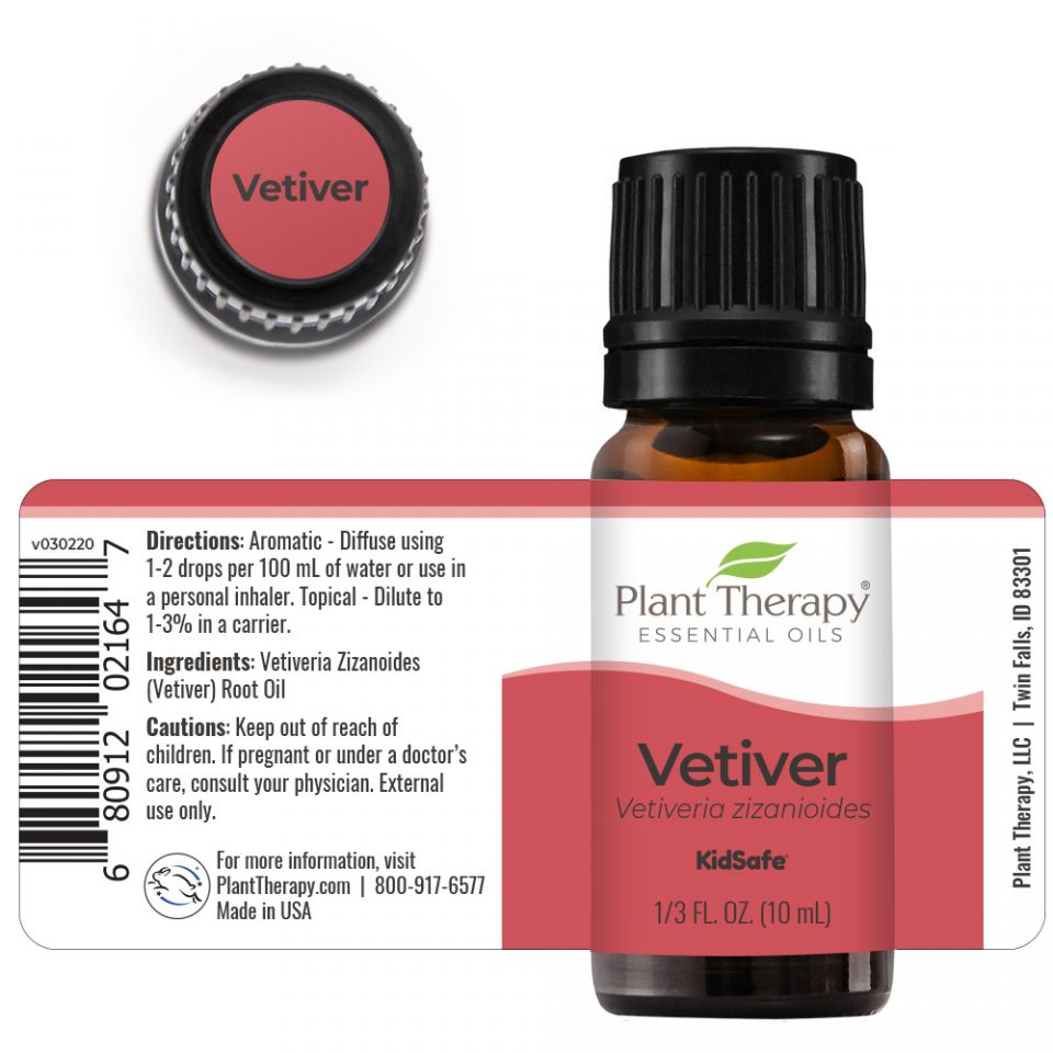 Vetiver Essential Oil - 3rd Day Creation