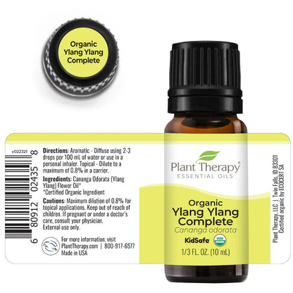 Organic Ylang Ylang Complete Essential Oil