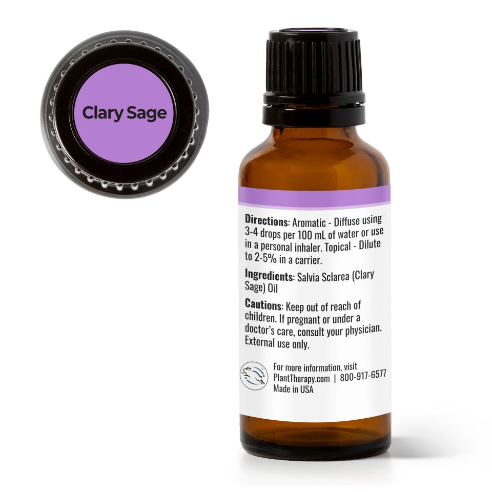 Clary Sage Essential Oil - 3rd Day Creation