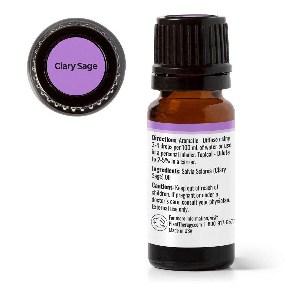 Clary Sage Essential Oil - 3rd Day Creation