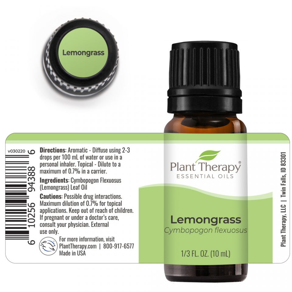 Lemongrass Essential Oil - 3rd Day Creation